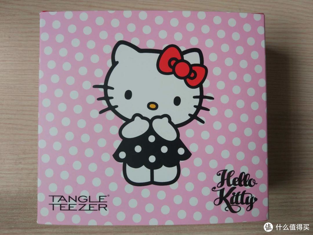 细长软发质的救星——Tangle Teezer便携款美发梳hello kitty礼盒