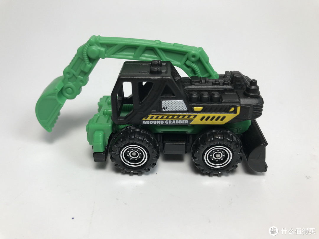 打折优惠凑单好物：Matchbox 火柴盒 Ground Grabber 合金 挖掘机模型 开箱