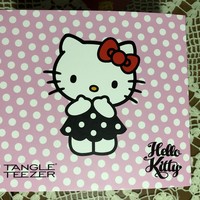 一对可爱的梳子----Tangle Teezer便携款美发梳hello kitty礼盒简评