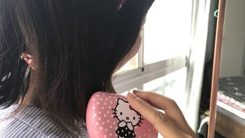 Oh，My God，满满的少女心——Tangle Teezer便携款美发梳hello kitty礼盒