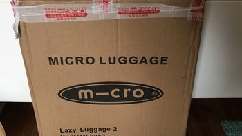 micro lazy luggage 儿童旅行箱使用总结(安装|拆卸)