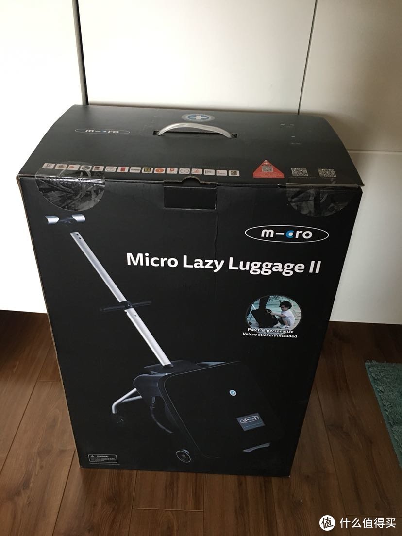 带娃旅行神器：瑞士 micro lazy luggage 儿童旅行箱 开箱记录