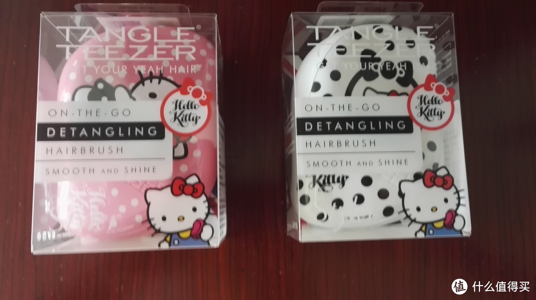 头发百密一梳，发梳百样不如Tangle Teezer--------Tangle Teezer便携款美发梳hello kitty礼盒众测报告