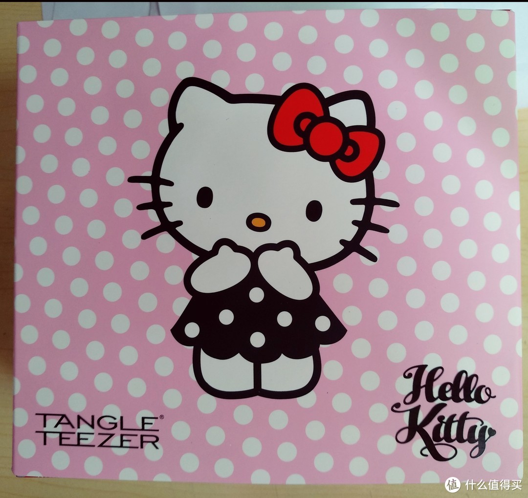 Tangle Teezer便携款美发梳hello kitty礼盒使用测评