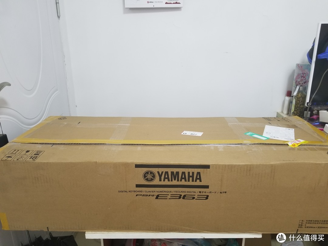 闲情雅致的生活：YAMAHA 雅马哈 E363 电子琴 开箱