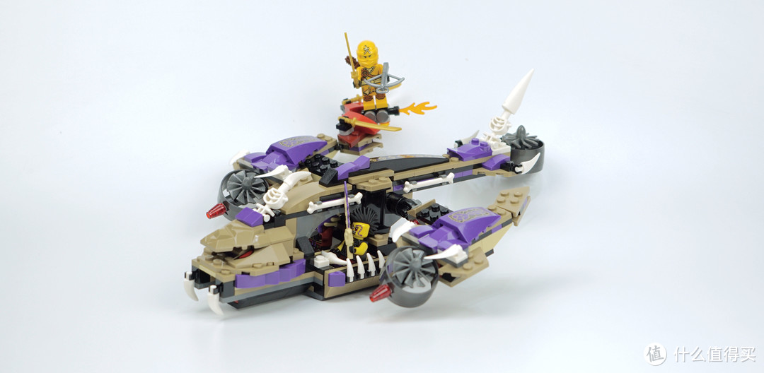 Lego 乐高 幻影忍者 Ninjago 狂蟒掠夺者直升机 70746 详细评测