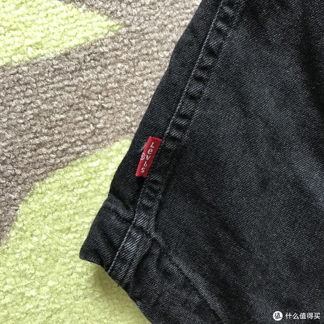 Levi's连帽鱼尾牛仔大衣