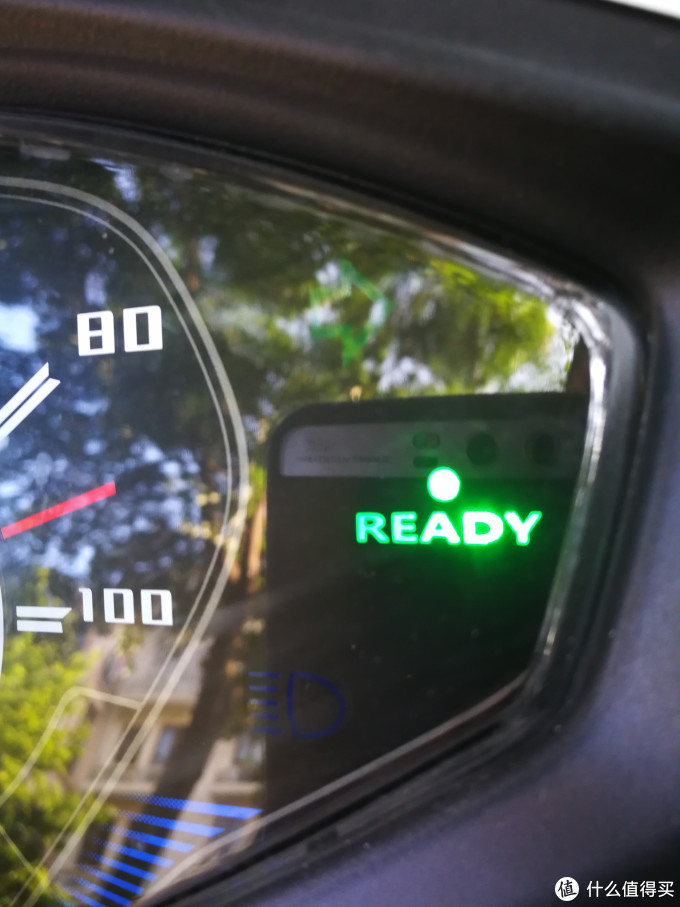 面板ready灯闪后车才能开动