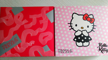 少女心必胜！测Tangle Teezer便携款美发梳hello kitty礼盒