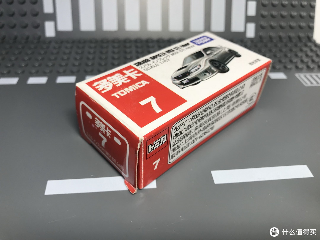 打折优惠凑单好物：TOMICA 多美卡 SUBARU IMPREZA WRX STI(斯巴鲁翼豹)合金玩具车