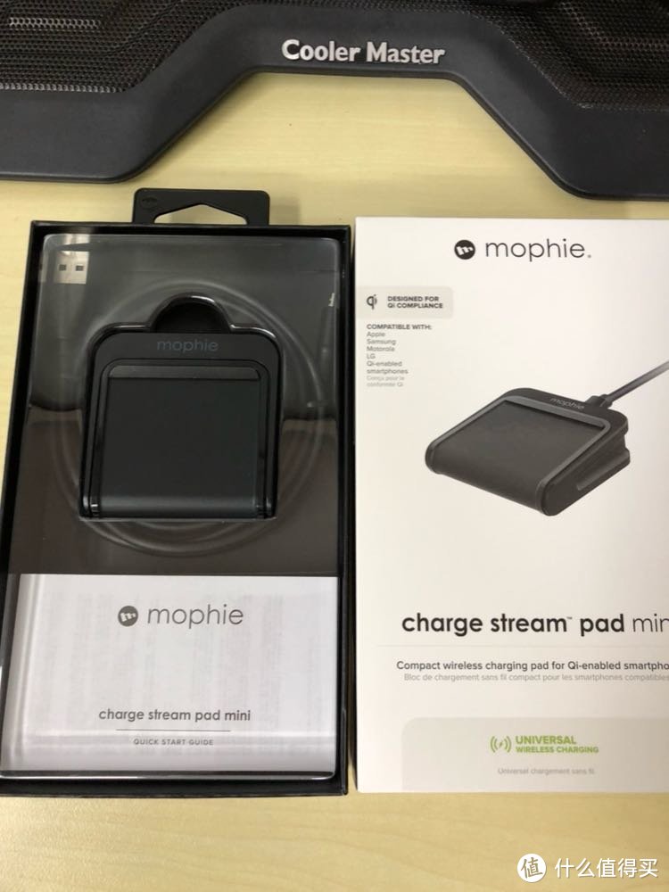 Mophie charge stream pad mini 迷你版 无线充电器开箱晒图