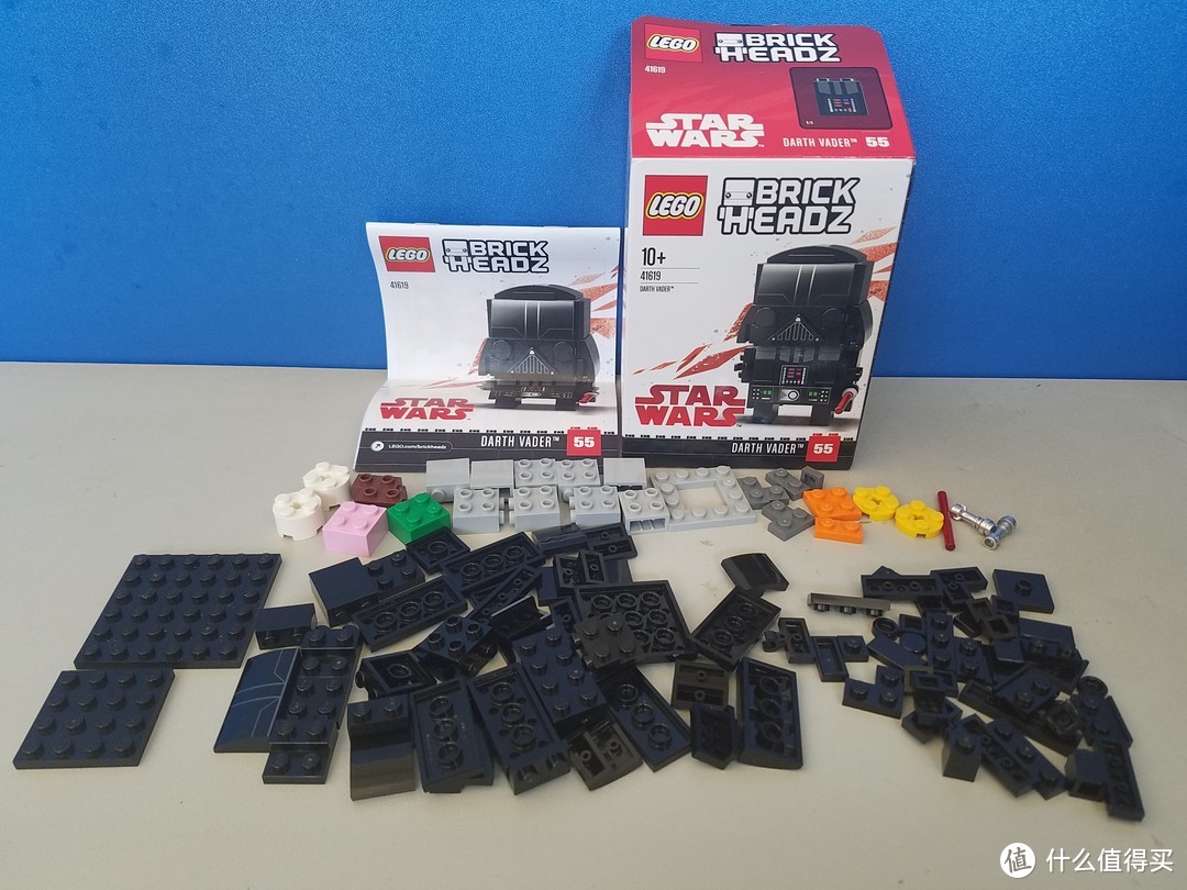 LEGO 乐高 BrickHeadz方头仔 41619 黑武士达斯·维德 尝鲜