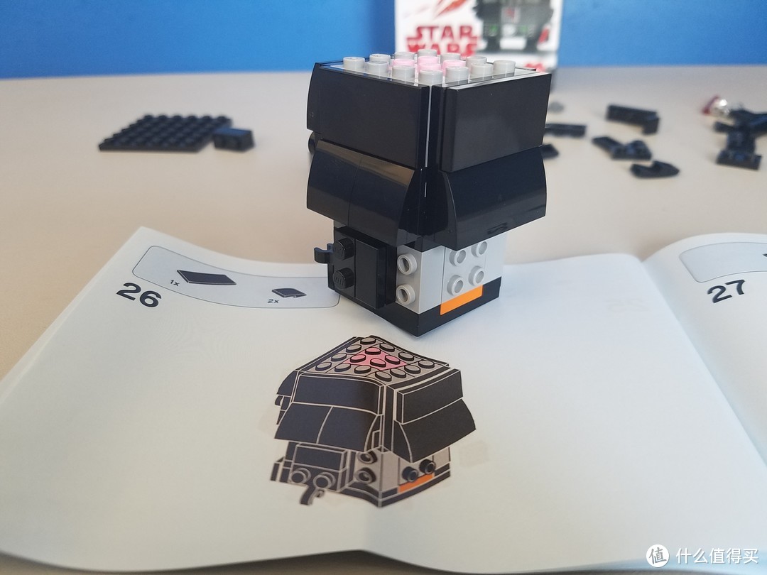 LEGO 乐高 BrickHeadz方头仔 41619 黑武士达斯·维德 尝鲜