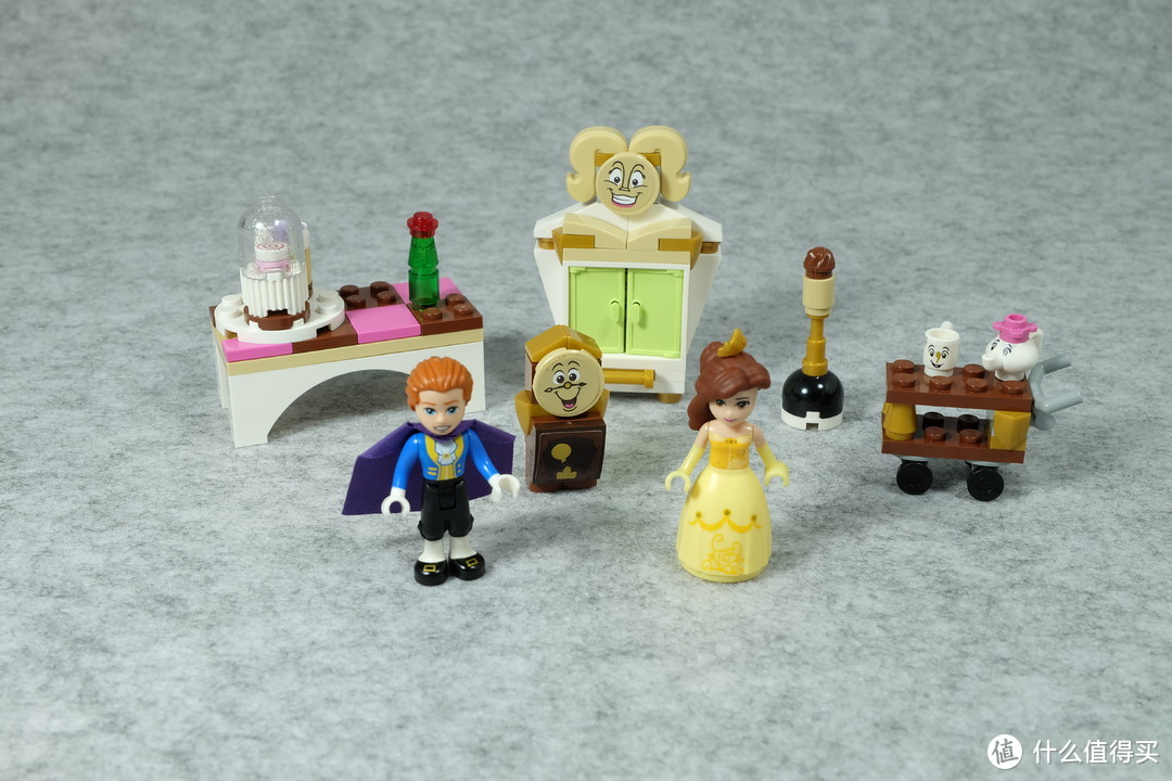 给女儿的乐高：LEGO 乐高 41067 贝尔的魔法城堡 开箱晒物