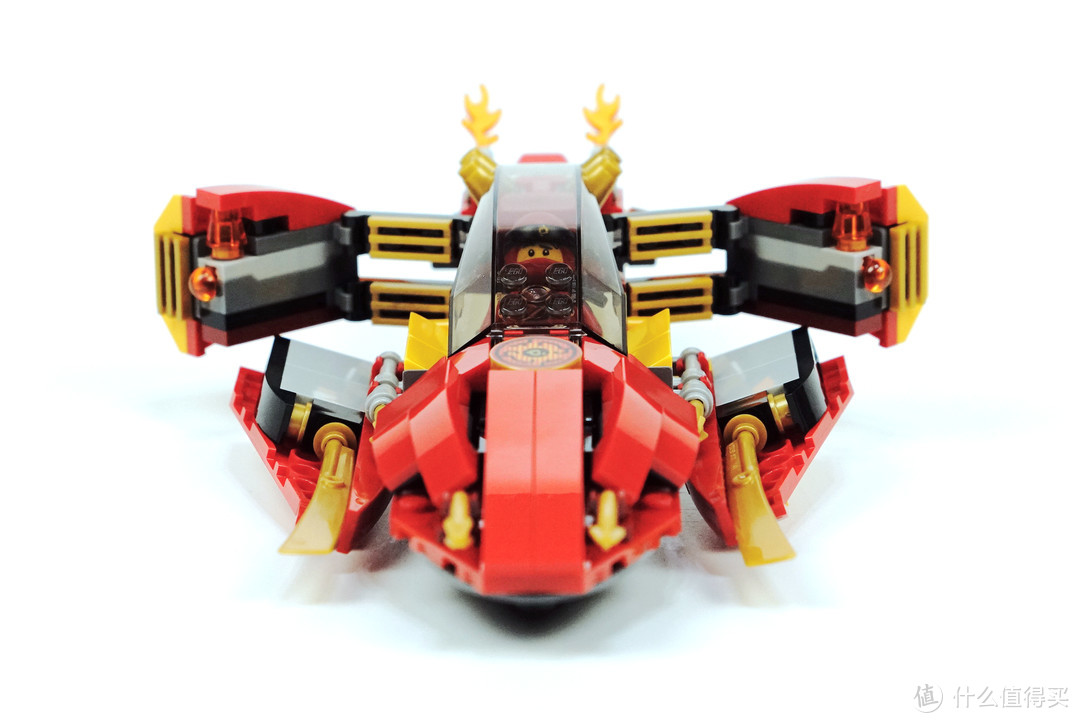 流刃若火—乐高LEGO Ninjago 凯的火元素忍者飞船70638