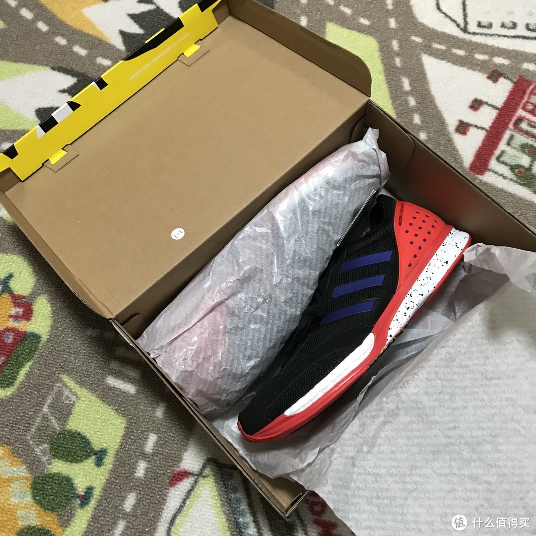 超轻！Adidas 阿迪达斯 Adizero takumi ren 跑鞋开箱