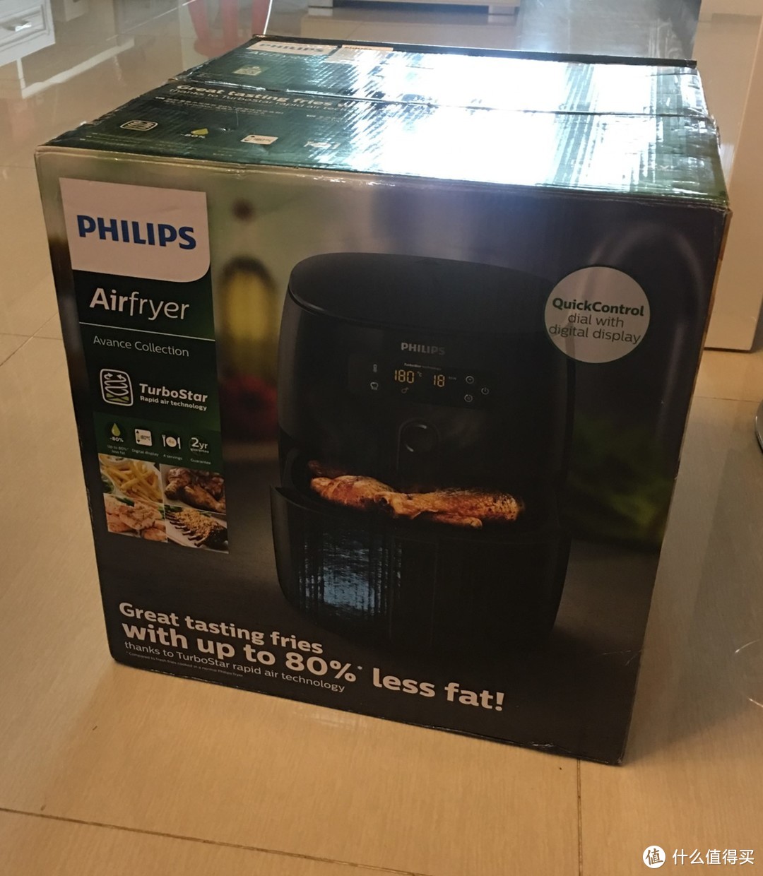 啤酒炸鸡吃起来—Philips 飞利浦 HD9641/91 空气炸锅开箱