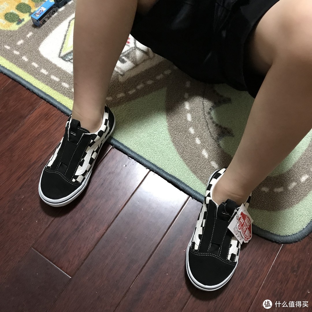 Vans Old Skool Slip-On 一脚蹬童鞋开箱