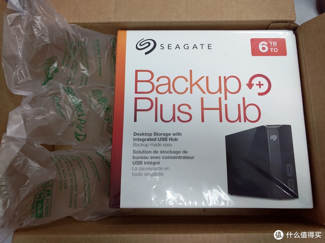 希捷 Backup Plus Hub 睿品6T 3.5英寸 USB3.0扩展