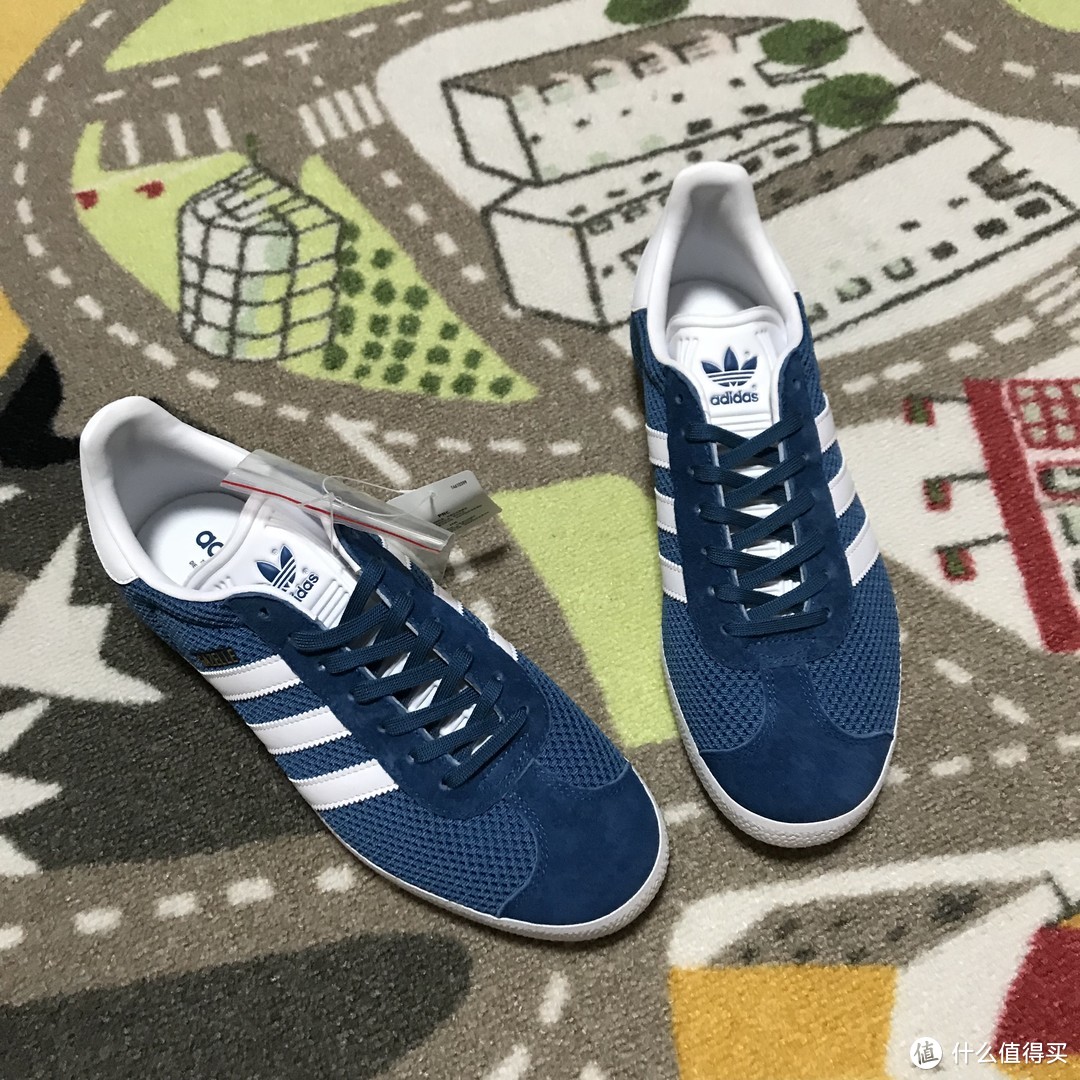 Adidas 阿迪达斯 三叶草 GAZELLE 经典休闲鞋开箱