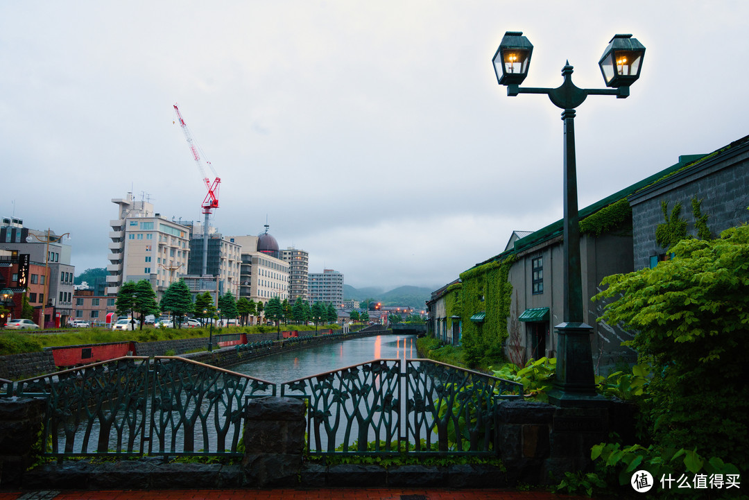 小樽运河两岸风光