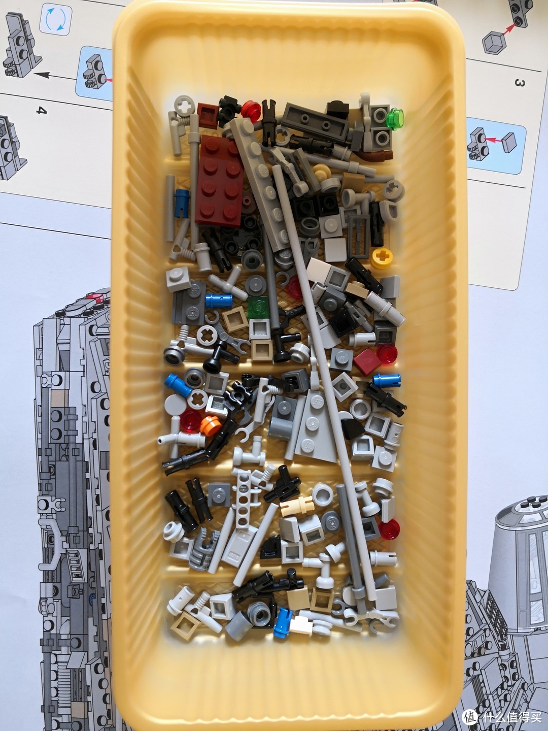LEGO 乐高 75192 千年隼晒单附带支架展示
