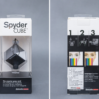 Datacolor SpyderCUBE 立体灰卡外观展示(镜头|线夹)