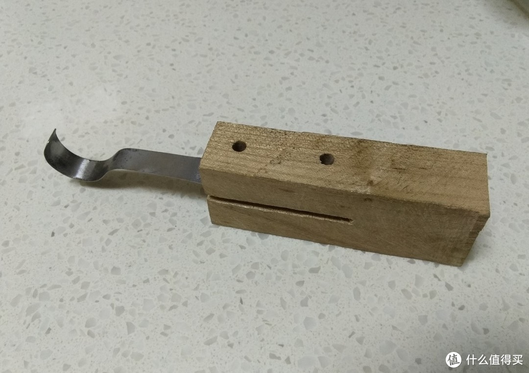 手工DIY简易挖勺刀
