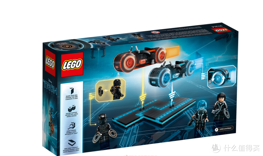 忍者版Tron: Legacy？LEGO 乐高 幻影忍者 Ninjago 巨轮摩托车追击战 70639