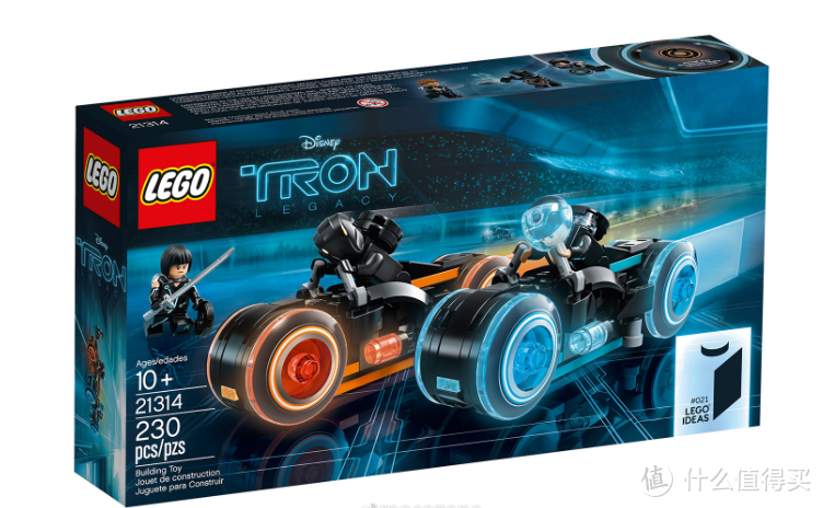 忍者版Tron: Legacy？LEGO 乐高 幻影忍者 Ninjago 巨轮摩托车追击战 70639