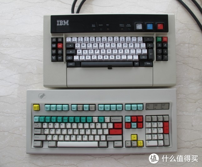 古董键盘——IBM 3278，Beam spring轴键盘