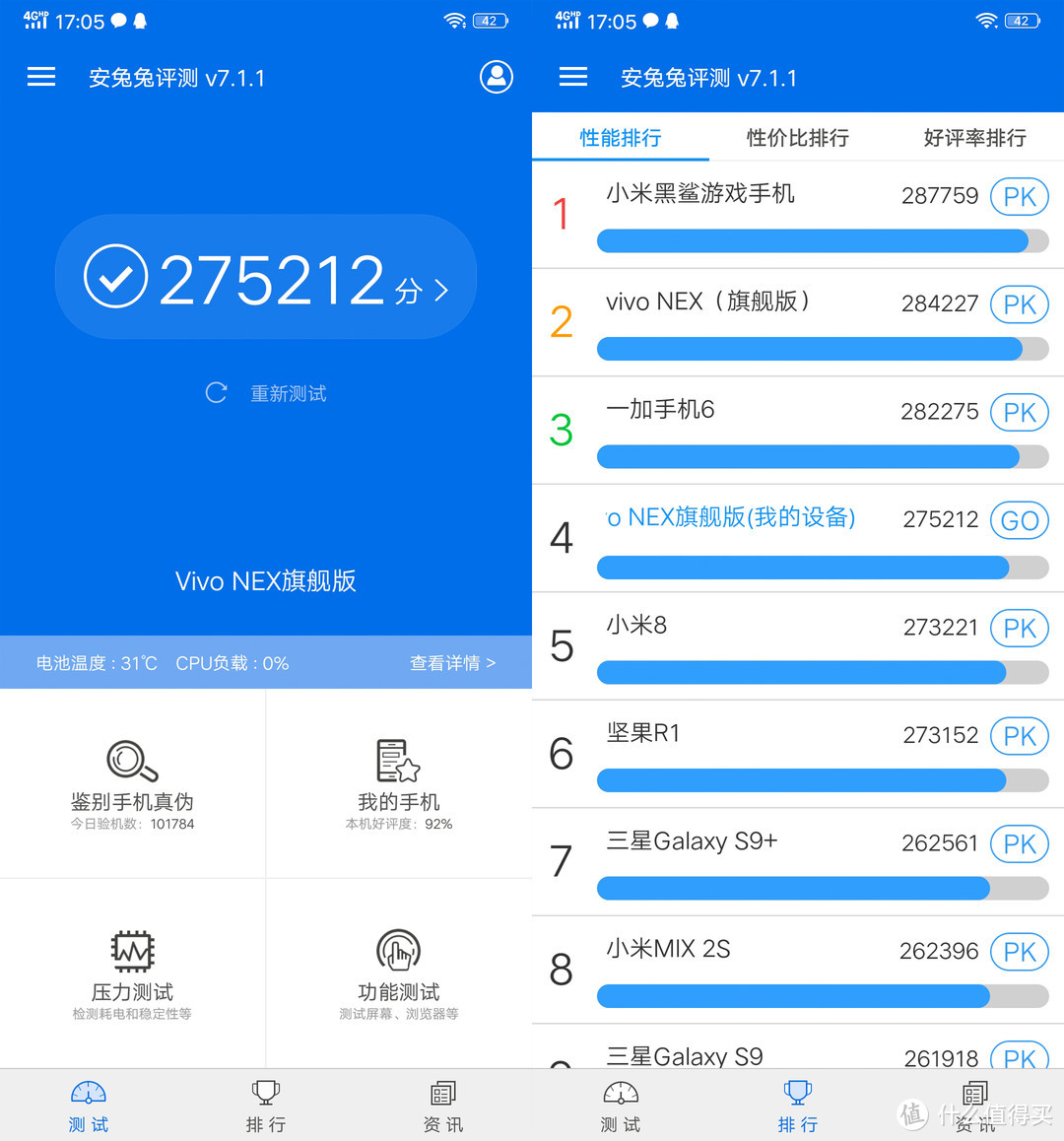 全面屏颜值满分，体验几分？vivo NEX 手机深度评测 ​​​​