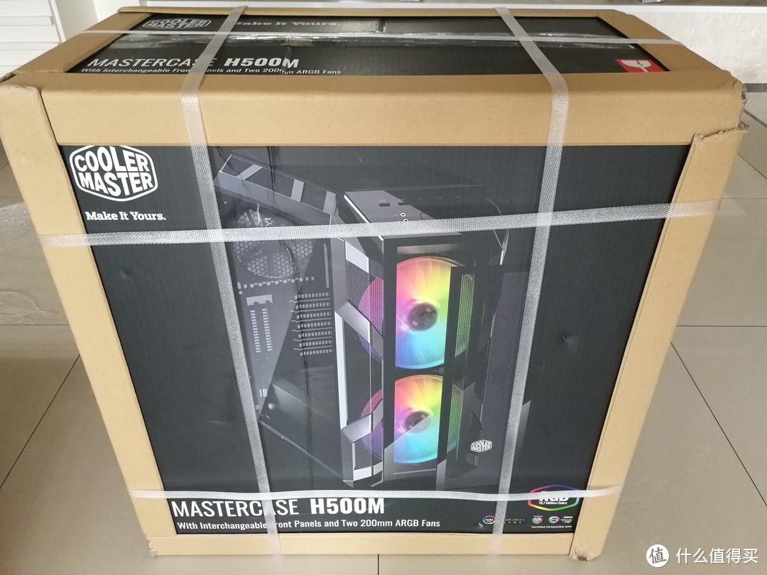 酷炫无边--CoolerMaster(酷冷至尊)MasterCase H500M模块化机箱