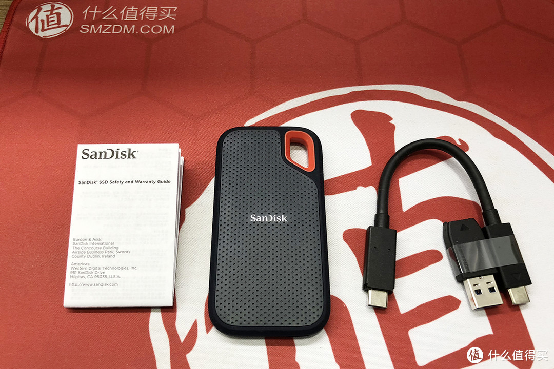 读速高达550MB/s：SanDisk 闪迪 至尊极速移动固态硬盘简测