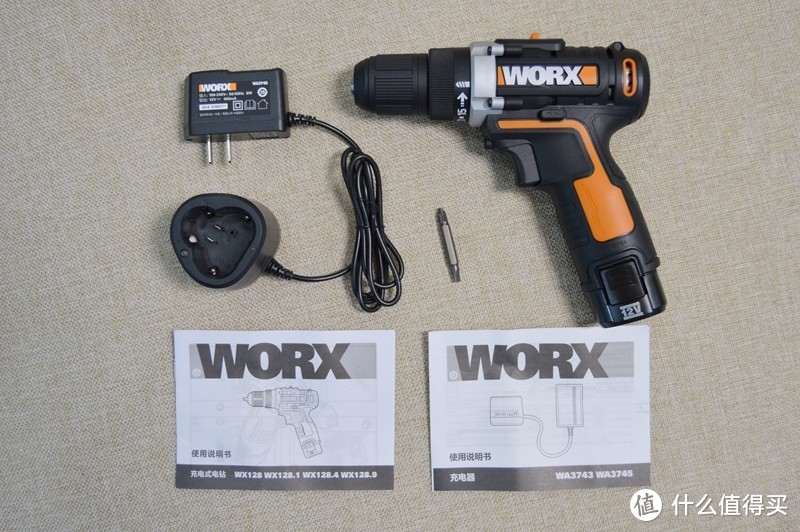 半价购入WORX 威克士 WX128 充电电钻工具 晒单体验