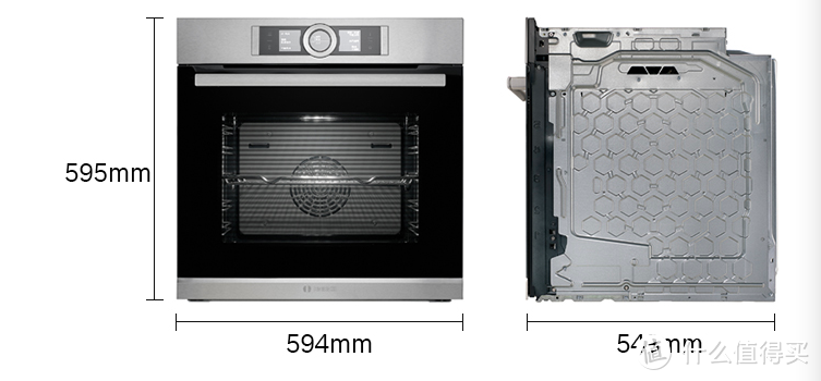 节省空间，满足中西两种需要——博世蒸烤一体机 HSG636XS6