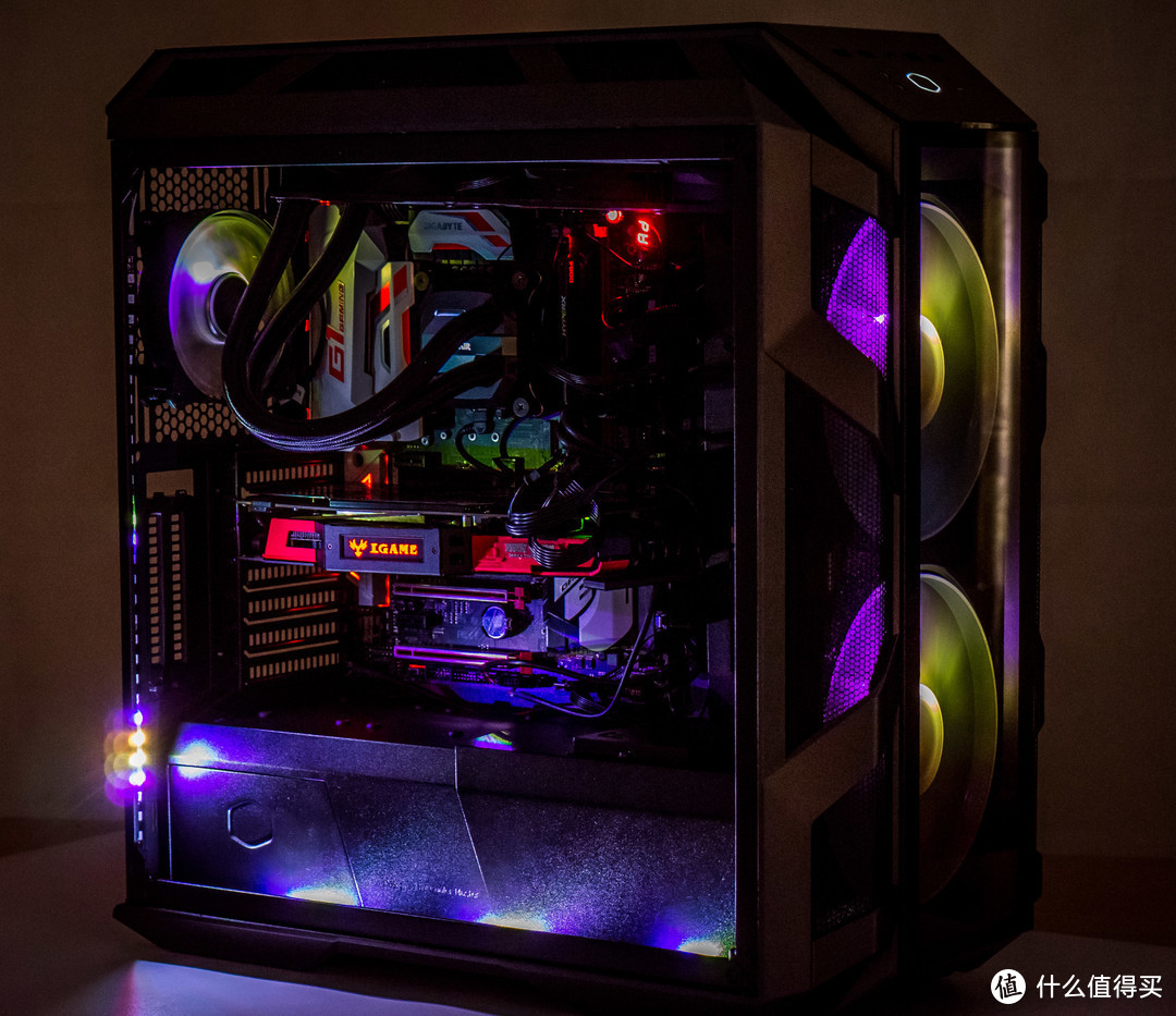 酷炫无边--CoolerMaster(酷冷至尊)MasterCase H500M模块化机箱