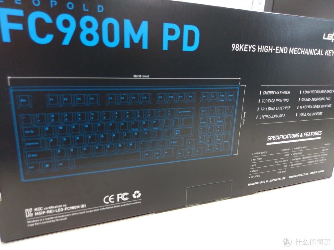 办公新利器—Leopold 利奥博德 FC980M PD 十周年版 键盘开箱简评