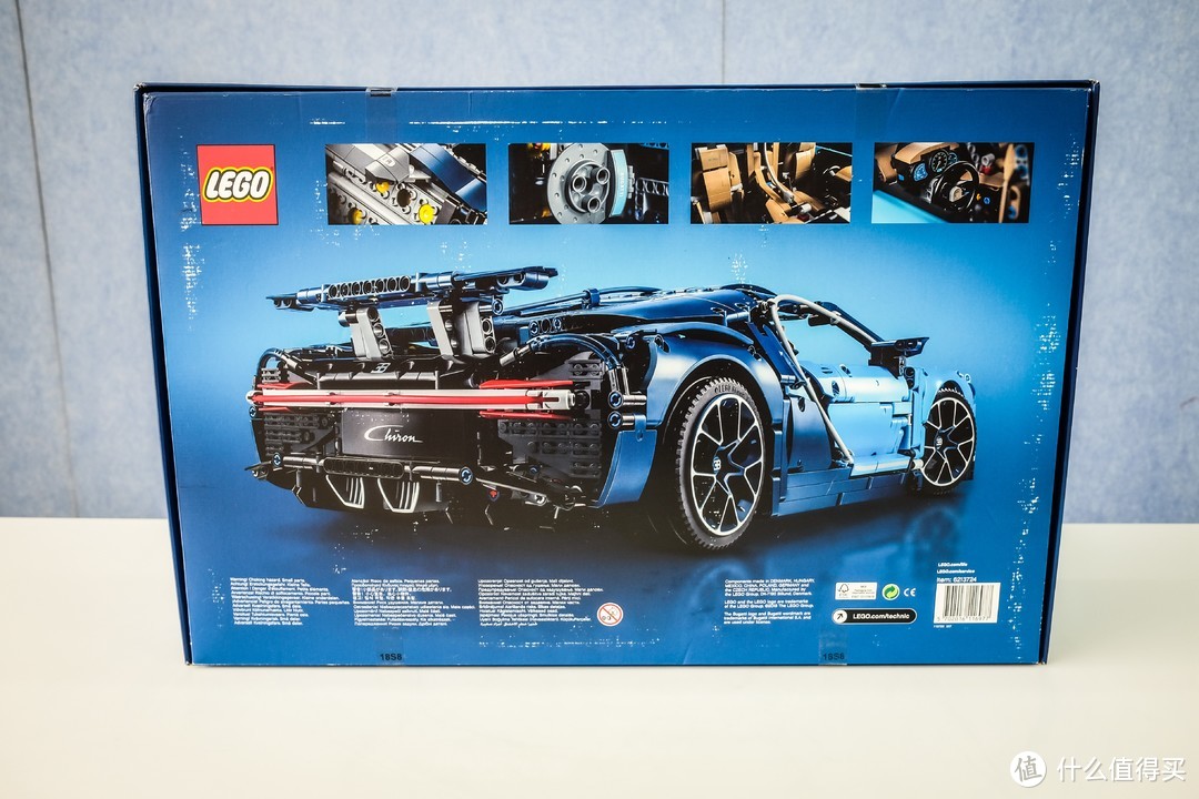 加入大妈多年，怒提布加迪一台！LEGO 乐高 42083 Technic  Bugatti 布加迪 Chiron 模型开箱