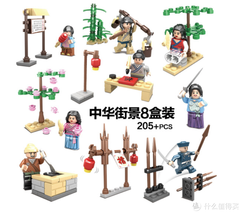 看腻了西洋景，来一阕中国风 古风主题原创积木玩具推荐