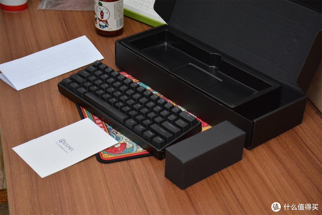 这或许是一把不错的‘二奶’机   ’IQUNIX F60键盘+ZOMO猫爪键帽体验