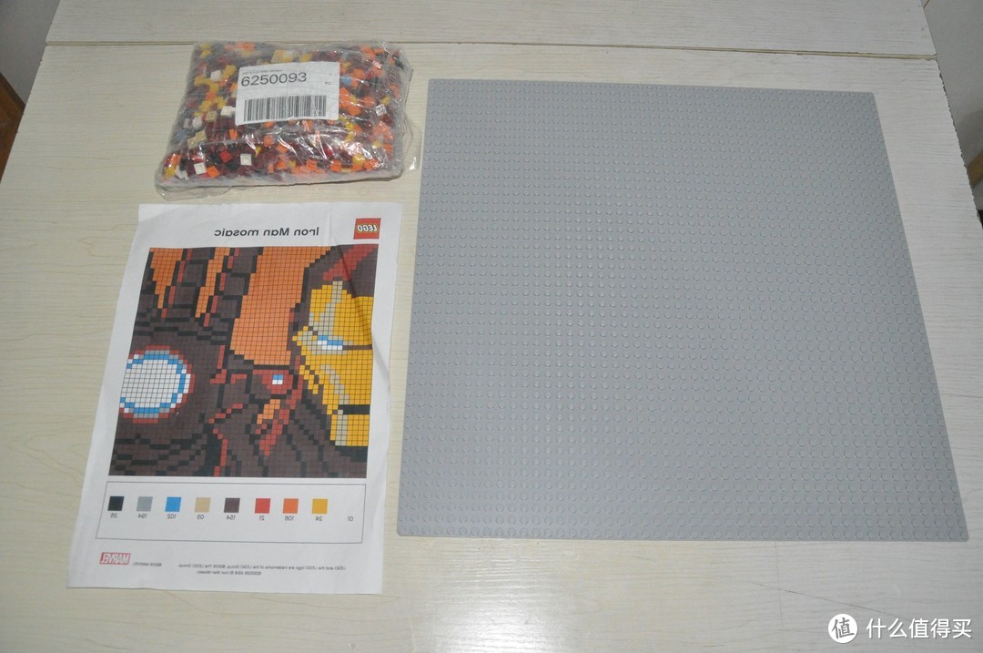 LEGO 乐高 6250093 Iron Man Mosaic 钢铁侠马赛克画
