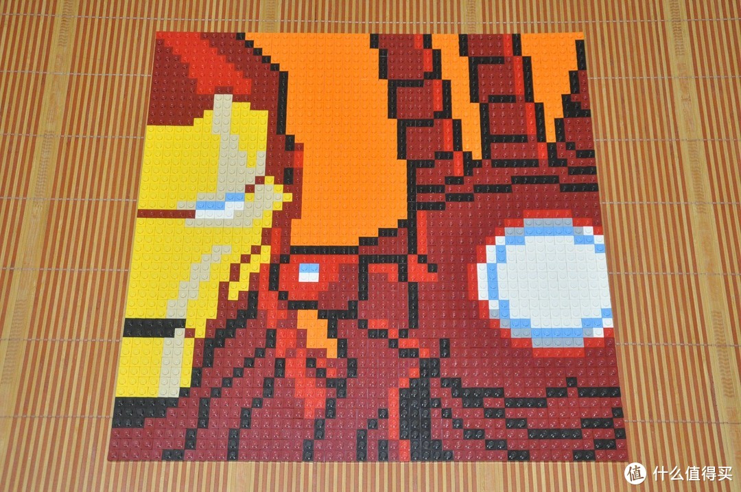 LEGO 乐高 6250093 Iron Man Mosaic 钢铁侠马赛克画