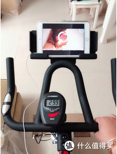 家庭健身计划之动感单车购买经验分享 美国HARISON 智能动感单车