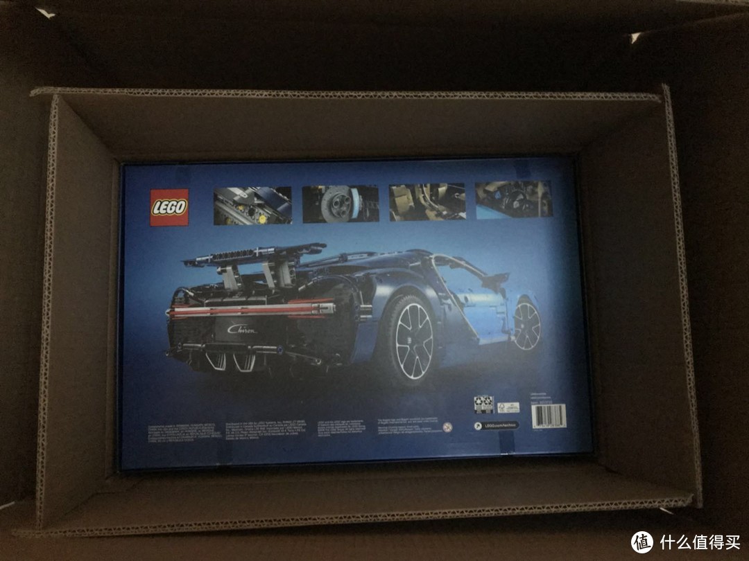 你值得折磨—LEGO 乐高 42083 布加迪开箱