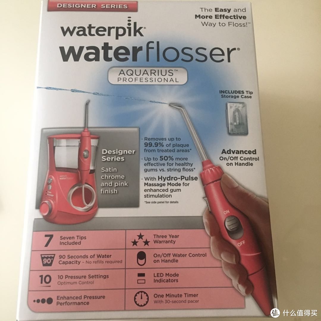 Waterpik 洁碧  WP-674 Aquarius 冲牙器晒单