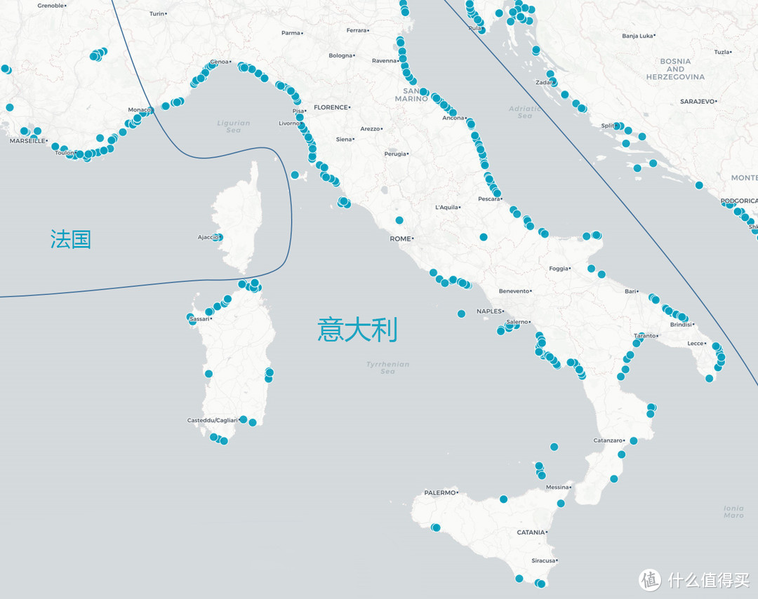 避开人山人海 意大利人少景美海滩推荐