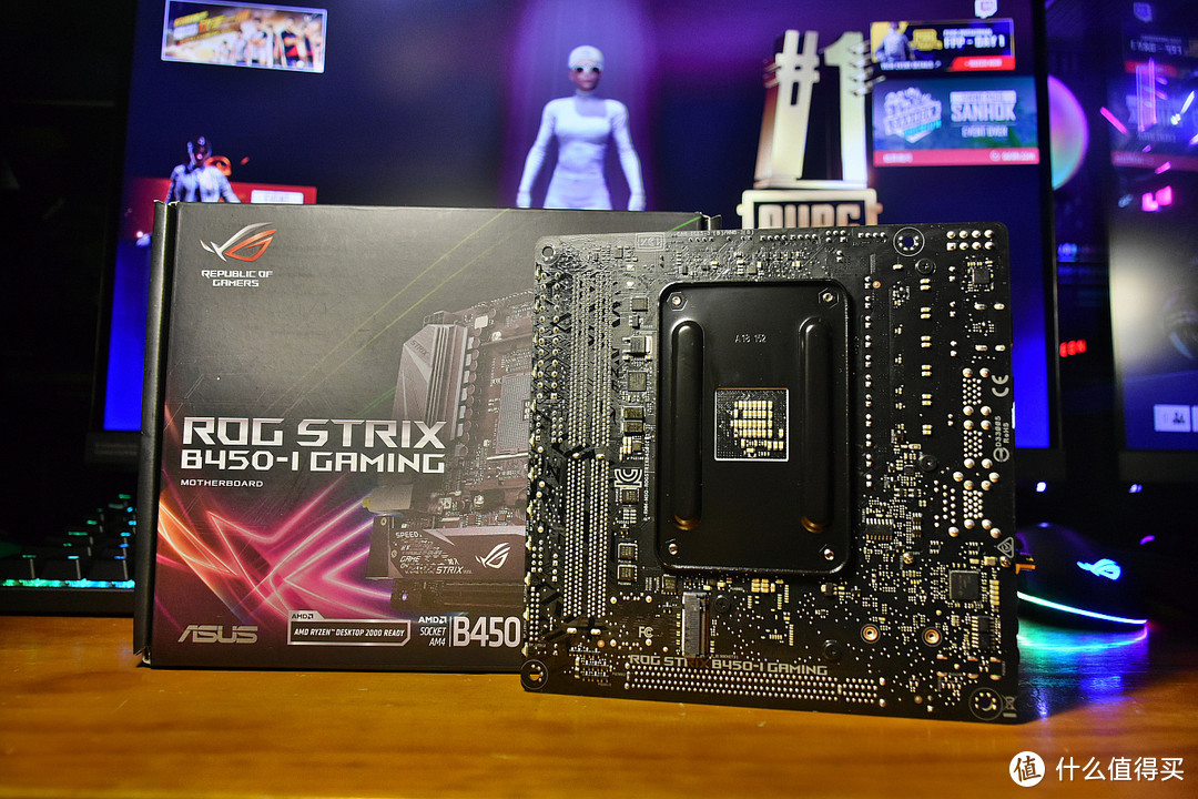 或将成为最贵的B450主板—ASUS 华硕 ROG Strix B450-I Gaming 主板开箱简测