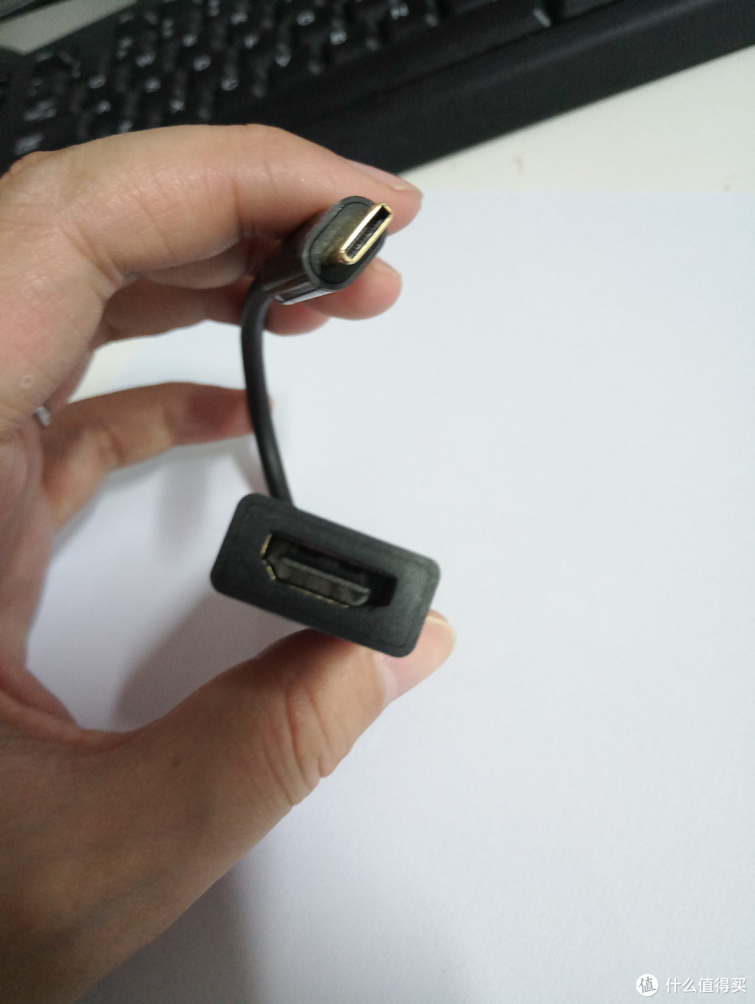 绿联type-c转HDMI 转接器简单试用