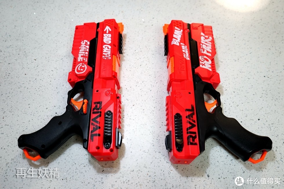 HASBRO 孩之宝 NERF RIVAL 克洛诺斯发射器 死侍 双枪 开箱&试玩